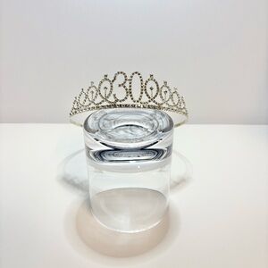 Elegant Silver 30th Birthday Tiara